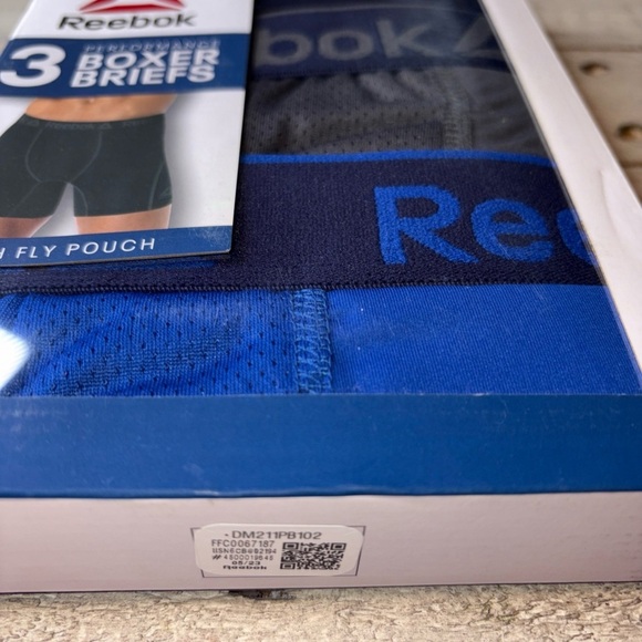 Reebok Men's Pro Series Performance Boxer Briefs 6" Inseam, Size Small - Picture 3 of 14